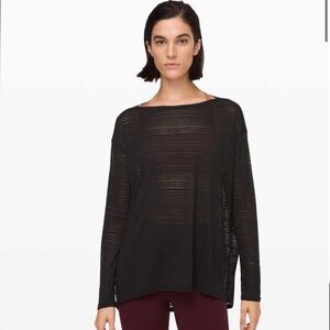 Back in Action Long Sleeve *Sheer
